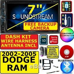 02-05 DODGE RAM CD/DVD BLUETOOTH USB CAR RADIO STEREO With FREE BACKUP CAMERA