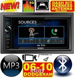 06 07 08 09 10 Ram Bluetooth Touchscreen Usb Sd Aux Car Radio Stereo Package