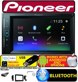 06 07 08 09 10 Ram Pioneer Bluetooth Usb Aux Double Din Car Stereo Radio Pkg