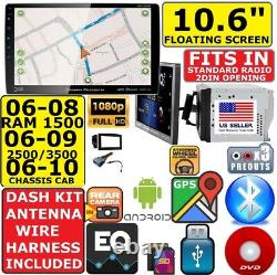 06-10 Ram 10.6 Navigation Bluetooth Usb Aux Cd/dvd Car Radio Stereo Package