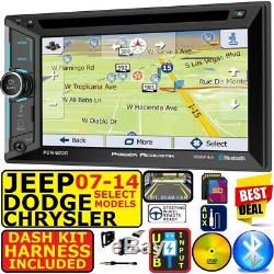 07 &up Chrysler Jeep Dodge Navigation Usb Bluetooth Cd/dvd Car Radio Stereo Pkg