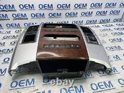 09 10 11 12 DODGE RAM radio climate control dash bezel trim vent with console OEM