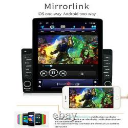 10.1 1DIN Android 8.1 2+32GB Quad Core Car Stereo Radio GPS Nav Player withCamera