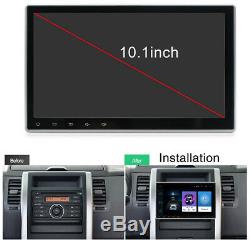 10.1'' 1DIN Android 9.1 Car Stereo MP5 Multimedia Player Radio GPS Navigation FM