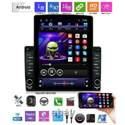 10.1 1Din Android 8.1 1080P Car Player Stereo Radio GPS Wifi QUAD-Core &Camera
