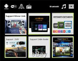 10.1 1Din Car MP5 Player Bluetooth Stereo Radio GPS WiFi Mirror Link DAB OBD