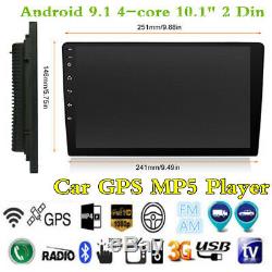 10.1 2 Din Android 9.1 Car Stereo Radio Touch Screen GPS Navigation Player 1+16