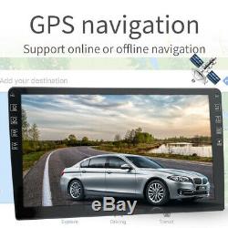 10.1'' 2DIN Android 9.1 Bluetooth Universal Car Stereo Radio Player GPS Wifi USB
