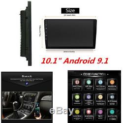 10.1 2Din Android 9.1 Car 1080P Quad-core Touch Screen Stereo Radio Wifi GPS