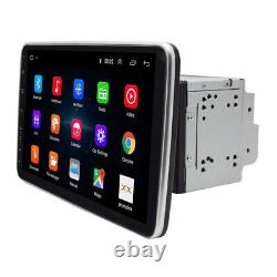 10.1 2Din Android 9.1 WIFI+1G+16G Car Radio GPS MP5 Player 360° Rotation Screen