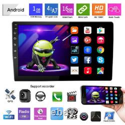 10.1'' Android 10.1 HD Touch Screen WiFi Car Stereo Radio GPS Navi MP5 Player