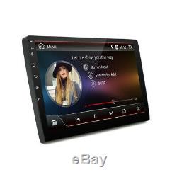10.1 Android 8.1 2DIN Touch Car Stereo Radio MP5 Player WiFi GPS Navigation-USA