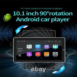 10.1 Android 8.1 2Din 90° Screen Rotated Car Stereo Radio Player GPS Wifi Navi