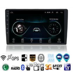 10.1 Android 9.1 Quad-core Stereo GPS Navigation Radio Player Double Din WIFI