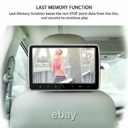 10.1 HD Headrest DVD Player Car Multimedia Back Seat Monitor Kit Wireless Games