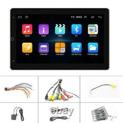 10.1 Rotatable Car Stereo Radio Android 9.1 2DIN Touch Screen GPS Wifi + Camera