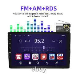 10.1'' Single 1DIN Android 10 Car Stereo Radio GPS Apple carplay touch screen