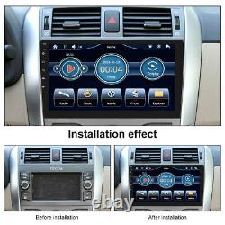 10.1 Touch Screen Double Din Car Stereo Radio Bluetooth CarPlay Video Audio Kit