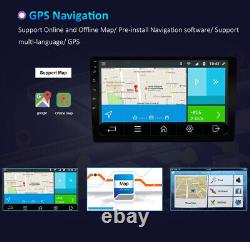 10.1'' Universal Car GPS Navi Radio Android 10.0 WIFI 4G BT USB Touch Screen FM