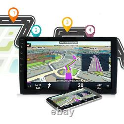 10.1 inch Android 9.1 Double 2 DIN Car SUV Radio Stereo Quad Core GPS Navi Wifi