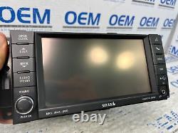 10 11 12 DODGE RAM radio navigation display screen cd player RHR 68092000AE OEM