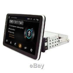 10.1in 1DIN Rotatable Car Stereo Radio Touch Screen Android 9.0 GPS Wifi 16GB