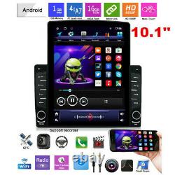 10.1in Android 8.1 Quad-Core Car Stereo Radio GPS Nav Wifi Multimedia Player
