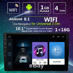 10.1in Car Android Bluetooth Stereo Radio Double 2 DIN Player GPS Wifi Module 1X