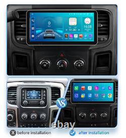 10.33''Stereo Radio For Dodge Ram 1500 2500 3500 2013-2018 Fit Apple Carplay GPS