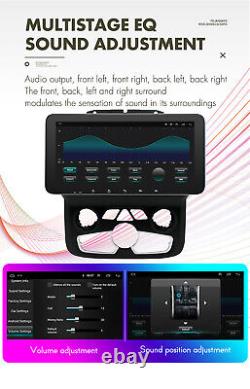 10.33'' Stereo Radio GPS Head Unit For 13-18 Dodge RAM 1500-5500 Auto AC Carplay