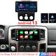 10.33 Stereo Radio NAVI GPS FM 2+32GB For Dodge RAM 1500-5500 Manual AC Carplay