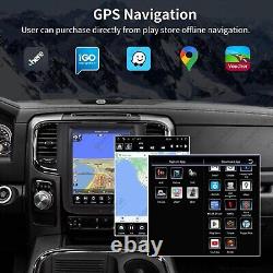 10.4 Android Car Stereo Radio Carplay Tesla Style GPS for Dodge Ram 1500 2500