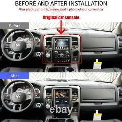 10.4 Car Audio Stereo GPS Radio Player For Dodge Ram 1500 2500 2013-2018 4+64G