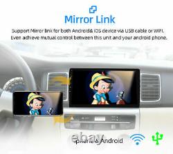 10'' Android 10.0 Car Radio 4G+64G GPS SAT Mirror Link WIFI BT RDS FM AM USB DAB