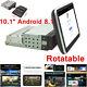 10 Android 8.1 In Dash Stereo Car MP5 Player GPS Navi Touch Screen Radio 1Din
