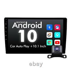 10 inch Smart Android 10 4G WiFi Double DIN Car Radio Stereo Player GPS +Camera