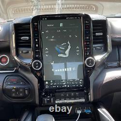 13.6 Android 10 Vertical Screen Navigation Radio For Dodge Ram 2019- 2022