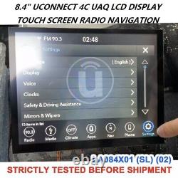 17-21 RAM DODGE JEEP 8.4'' Uconnect 4C LCD MONITOR Touch-Screen Radio Navigation