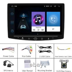 180°Rotatable 1Din 10Android 11.0 Car GPS Radio WiFi MP5 Player WithCamera Part