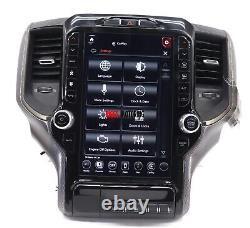 19-22 Dodge Ram 3500 Radio Dash Uconnect Touch Display Screen 6EJ822C1AE WithBEZEL