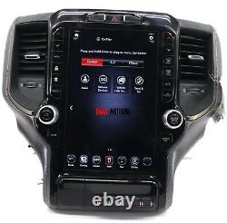 19-22 Dodge Ram 3500 Radio Dash Uconnect Touch Display Screen 6EJ822C1AE WithBEZEL