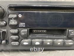 1997-2002 OEM Dodge Jeep Chrysler AM FM Radio CD Cassette Player DAKOTA RAM