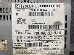 1997-2002 OEM Dodge Jeep Chrysler AM FM Radio CD Cassette Player DAKOTA RAM