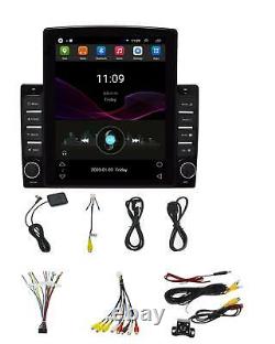 1DIN 10.1 Android 8.1 Car Stereo Head Unit Radio GPS Navigation WiFi OBD &Cam