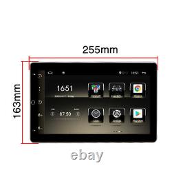 1DIN Rotatable 10.1Android 9.1 HD Quad-core GPS FM Car MP5 Stereo Radio Player