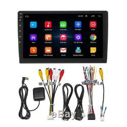 1Din 10.1inch Android 8.1 Quad Core Rotary 360° Car Radio In Dash Stereo GPS OBD