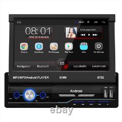 1Din Android 8.1 Car Stereo GPS Navigation Radio Player WIFI 7 Mirror Link
