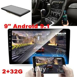 2+32G Android 9.1 Car Stereo GPS Navigation Radio MP5 Player Double 2Din WIFI 9