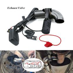 2.5Electric Exhaust Valve Control Downpipe CutOut Catback withWireless Remote Kit