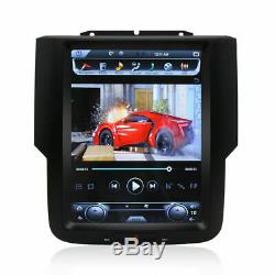 2+64GB 10.4 Tesla Style Screen Car GPS Radio Dash For Dodge Ram 1500 2013-2018